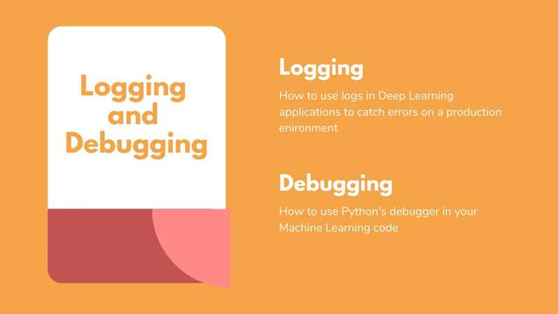 Logging and Debugging in Machine Learning - How to use Python debugger and the logging module to find errors in your AI application