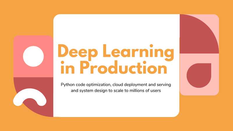 Deep Learning in Production: Laptop set up and system design