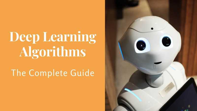 Deep Learning Algorithms - The Complete Guide